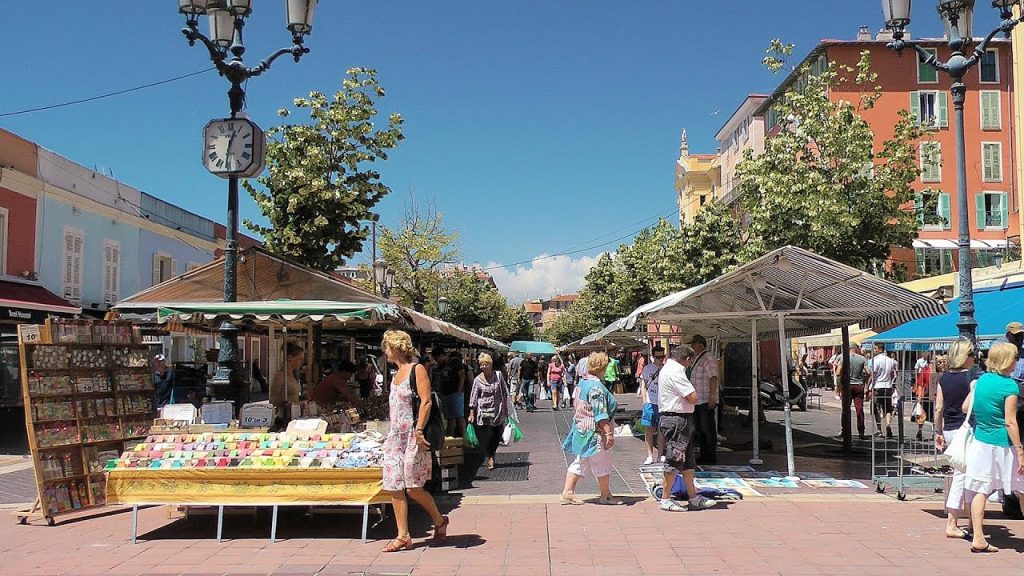 Nice, maket, cours saleya